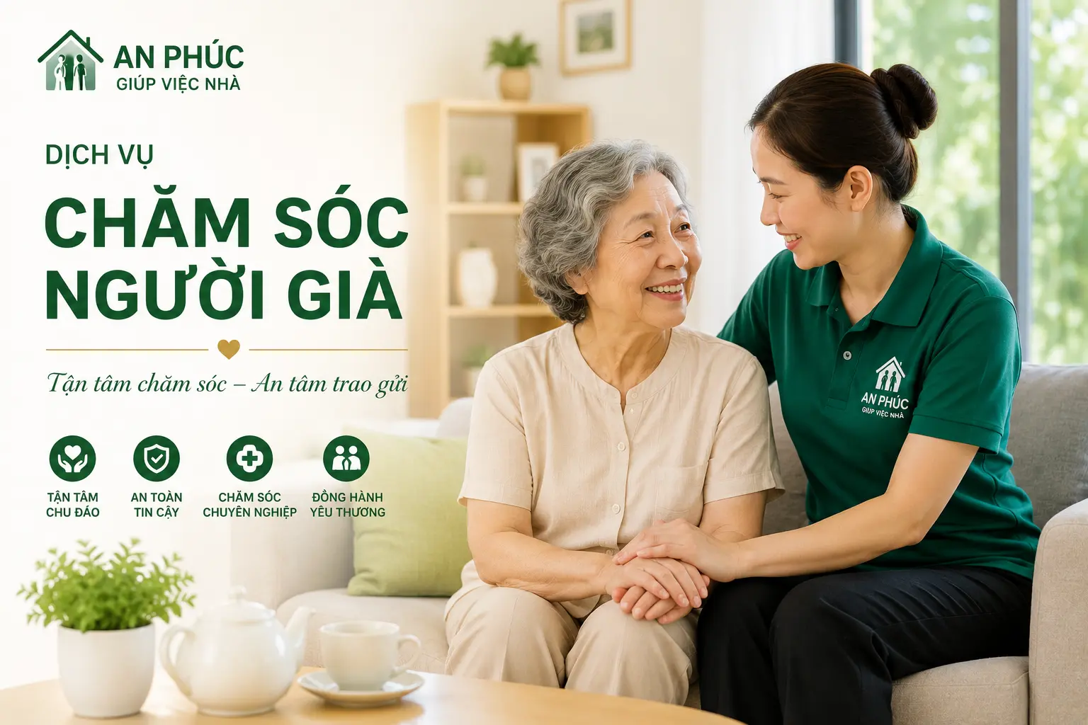 Dịch Vụ Chăm Sóc Người Già Tại Nhà Uy Tín, Tận Tâm Tại TP.HCM